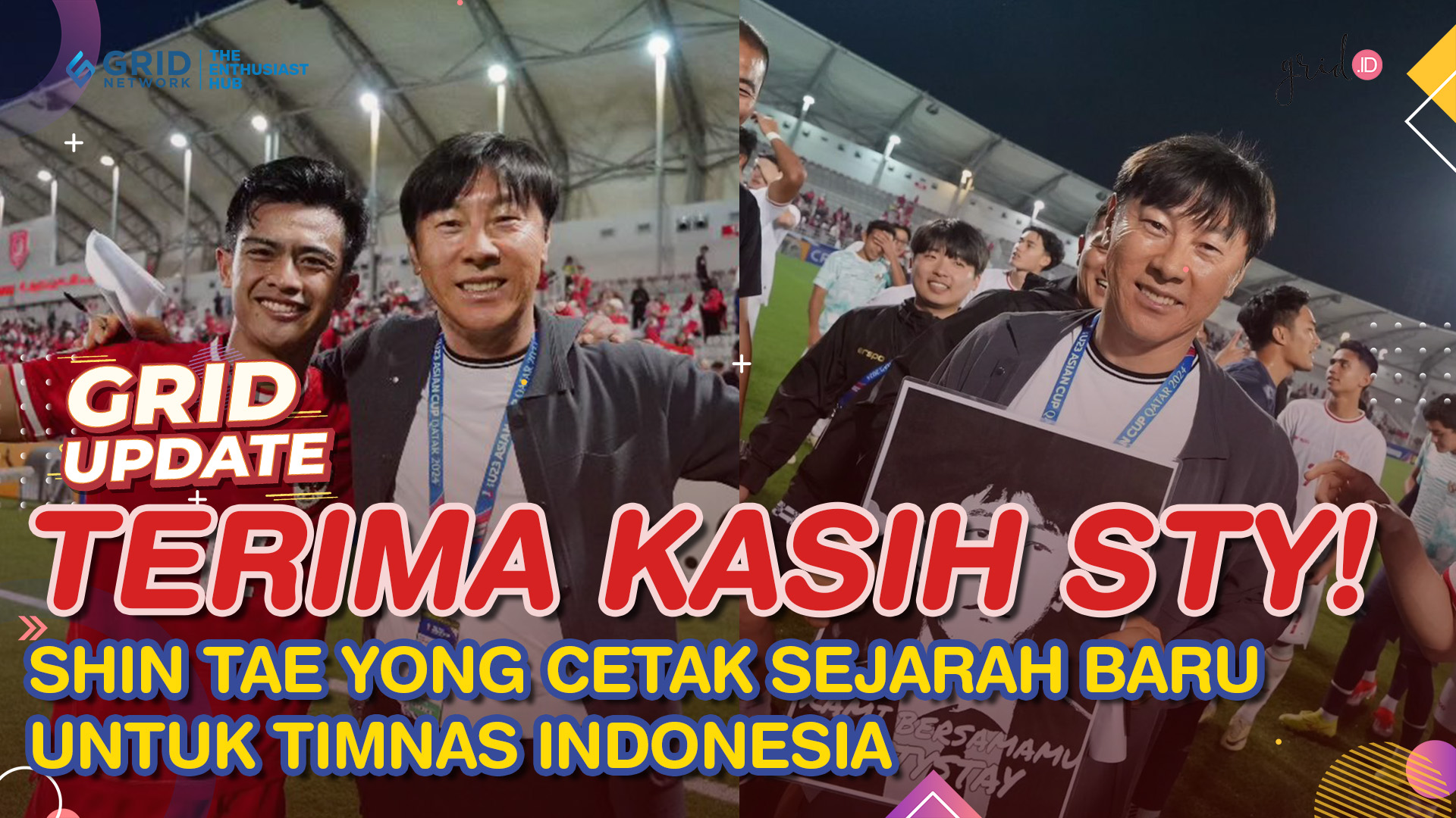 Video Timnas U Cetak Sejarah Pelatih Shin Tae Yong Banjir Pujian