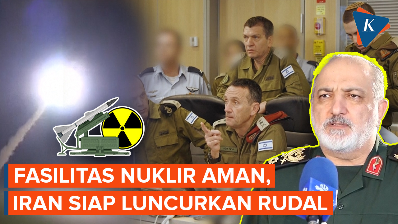 Iran Sebut Fasilitas Nuklirnya Aman Siap Tembakkan Rudal Ke Israel