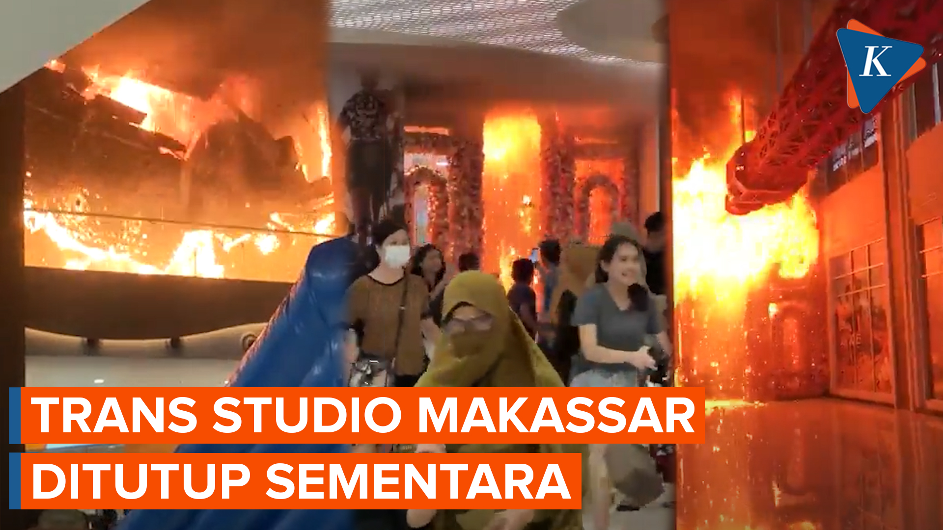 Trans Studio Makassar Ditutup Sementara Imbas Kebakaran