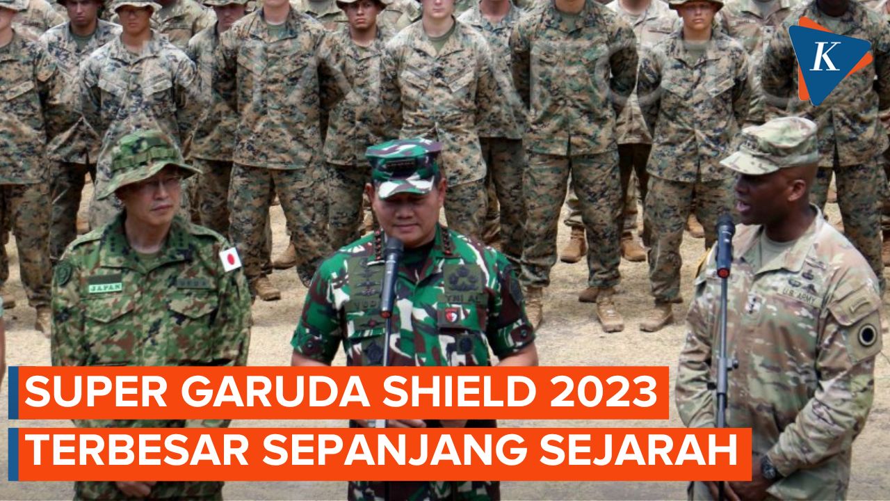 Libatkan Negara Dan Matra Tni Super Garuda Shield Terbesar