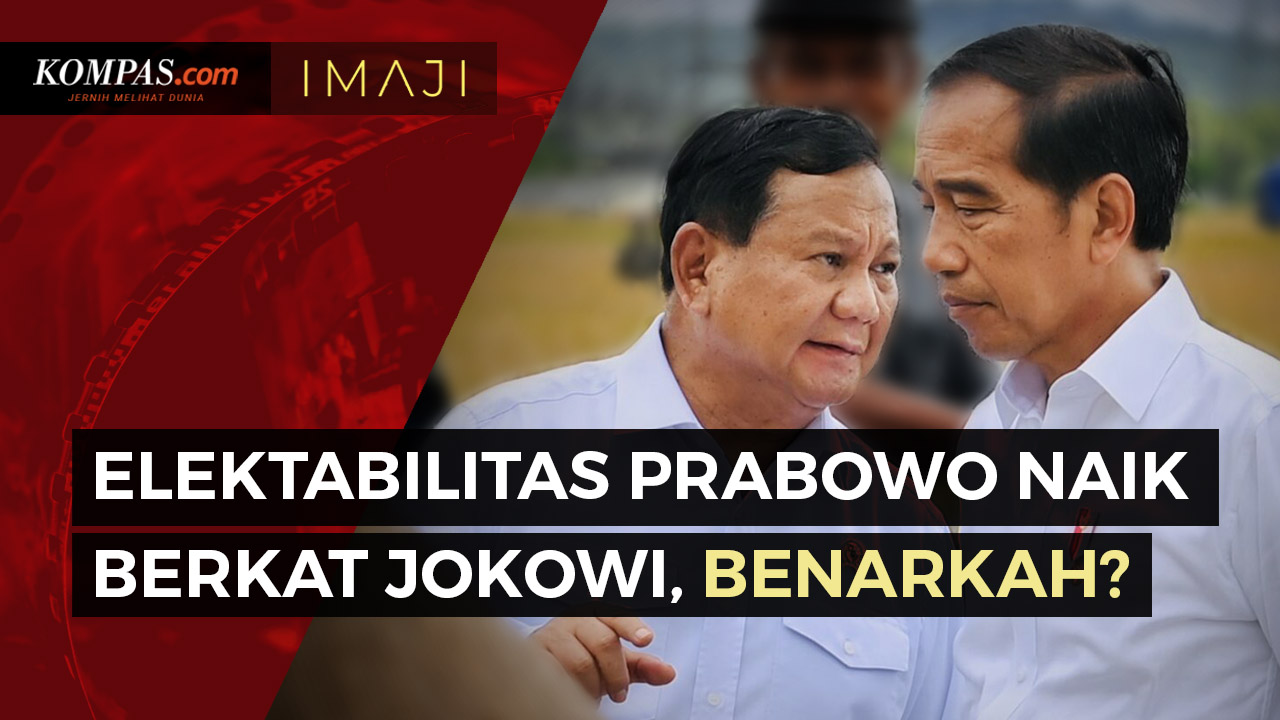 Benarkah Elektabilitas Prabowo Naik Berkat Jokowi