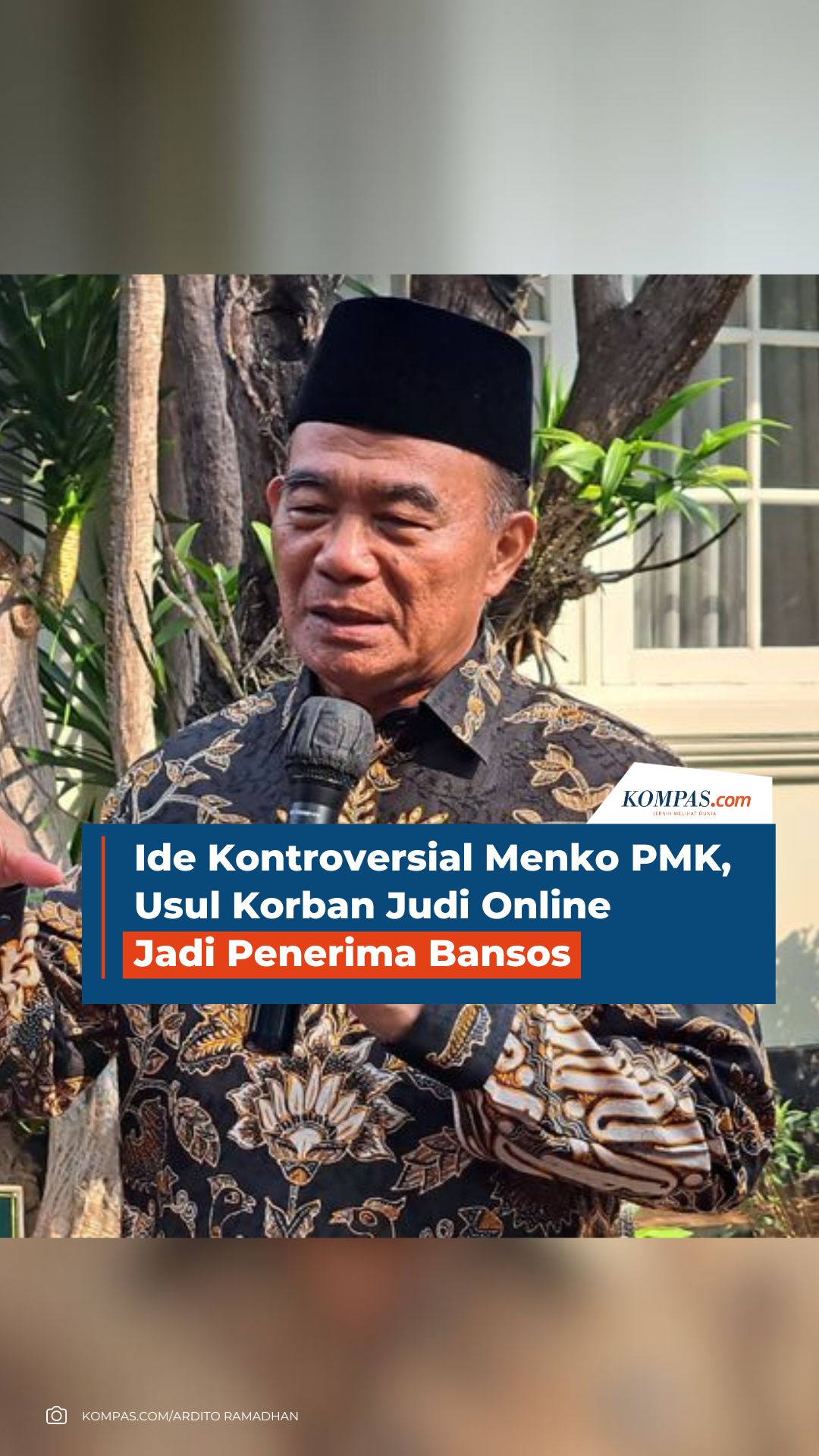 Ide Kontroversial Menko PMK Usul Korban Judi Online Jadi Penerima Bansos