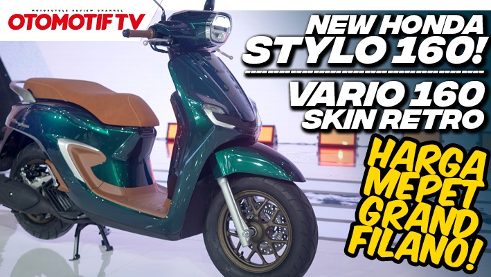 Video Honda Stylo Kakak Scoopy Resmi Meluncur Pakai Basis