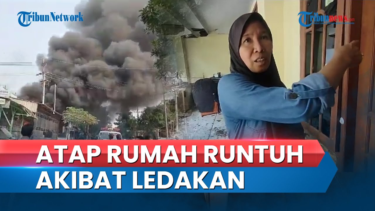 Video Kesaksian Warga Bangkalan Dengar 2 Kali Ledakan Seperti Bom