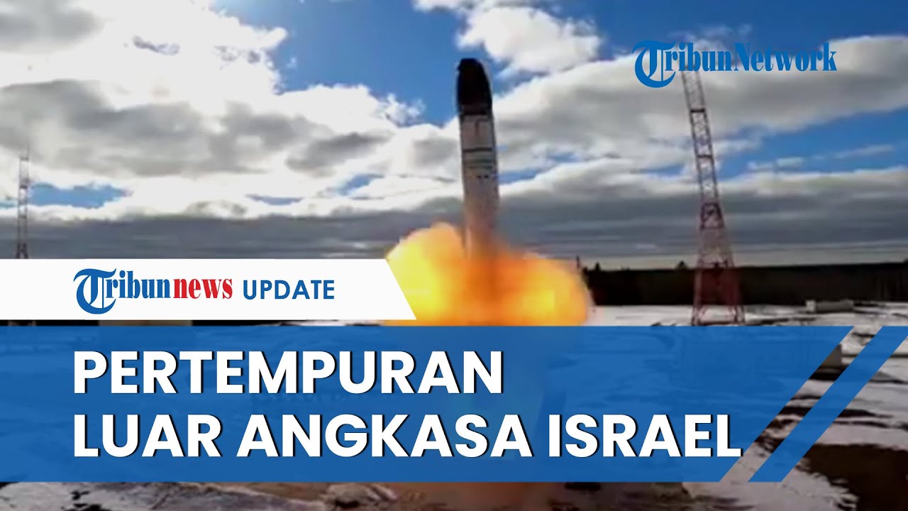 Pertama Dalam Sejarah Israel Tembak Jatuh Rudal Balistik Di Luar