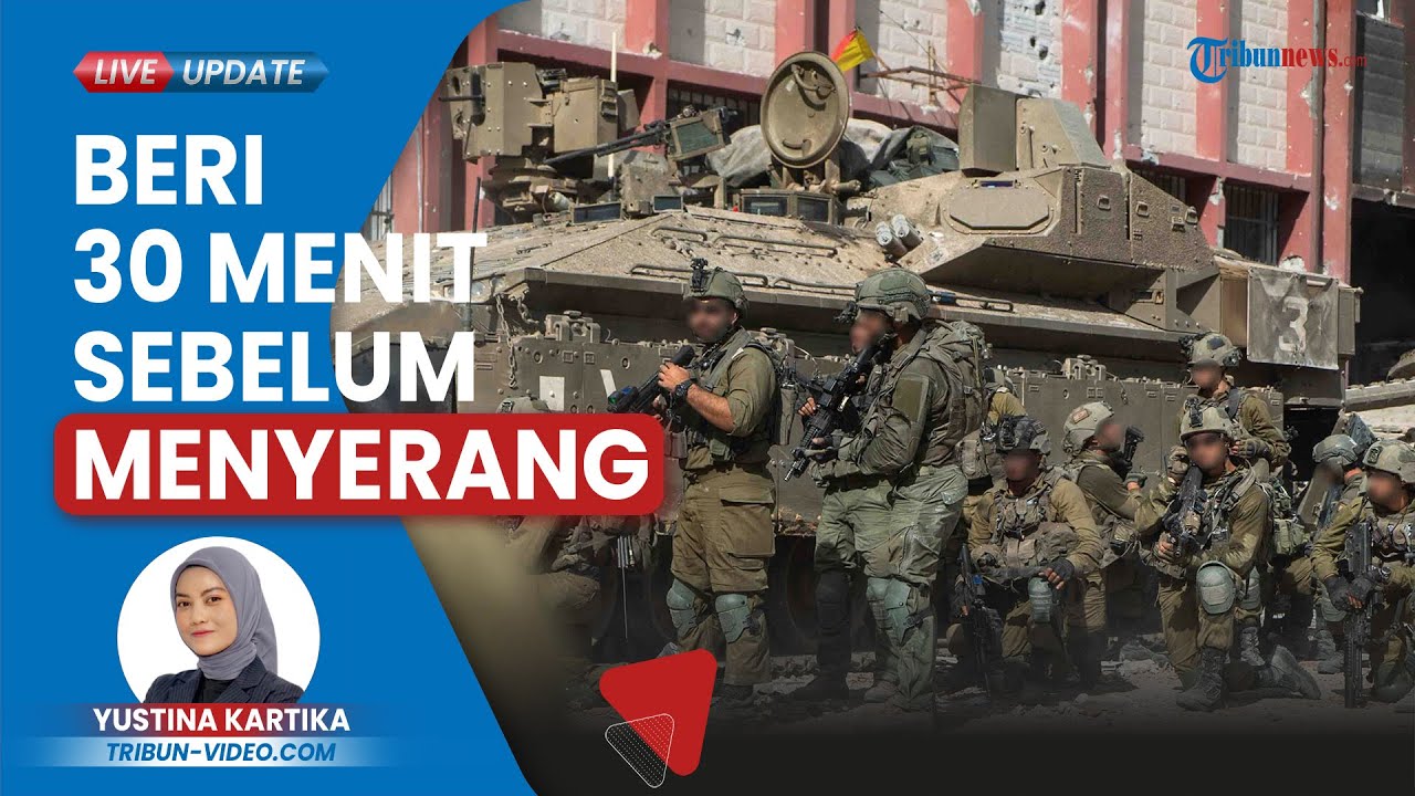 Video Tank Idf Terobos Masuk Israel Beri Peringatan Menit Sebelum