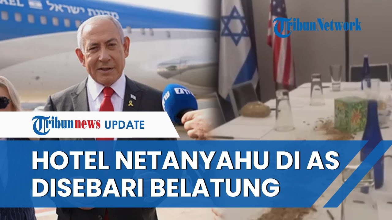 Video Hotel Tempat Netanyahu Menginap Di AS Disebari Belatung Ulat