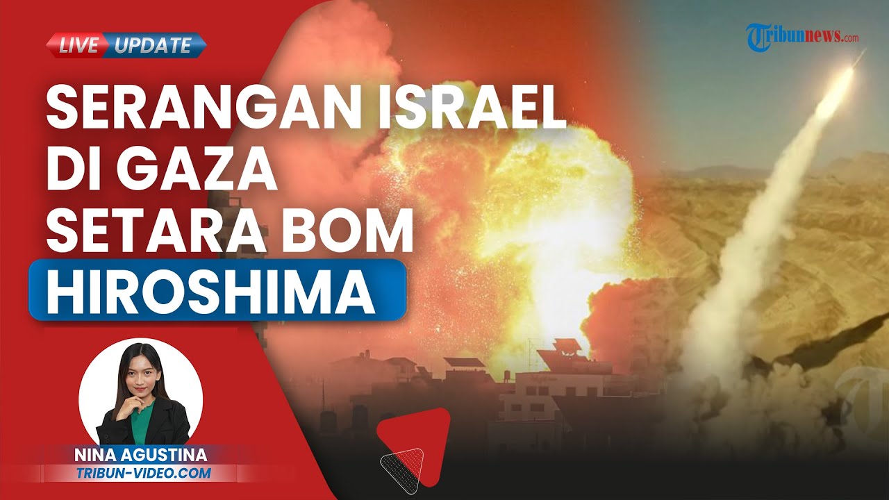 Video Israel Jatuhkan Ribu Ton Bahan Peledak Di Gaza Kekuatan