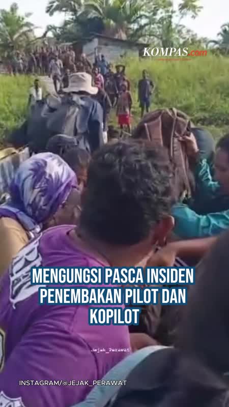 Warga Yaniruma Mengungsi Imbas Penembakan Pesawat Smart Air, Tempuh 6 Jam Perjalanan