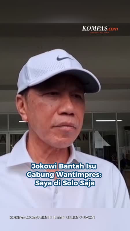 Jokowi Bantah Isu Gabung Wantimpres: Saya Di Solo Saja