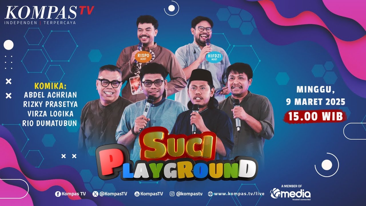 LIVE - SUCI Playground Seru-Seruan Bareng Komika Abdel, Rizki, Virza hingga Hifdzi!