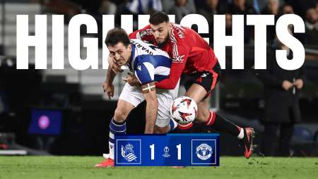 HIGHLIGHTS | Europa League 24/25 16 Besar Leg 1 | Real Sociedad 1 - 1 Manchester United