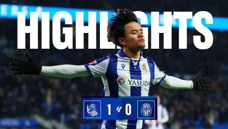 HIGHLIGHTS | LaLiga 24-25 Jornada 19 | Real Sociedad 1-0 Villarreal CF