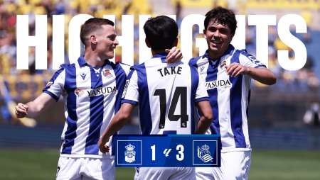 HIGHLIGHTS | LaLiga 24-25 Jornada 30 | UD Las Palmas 1 - 3 Real Sociedad
