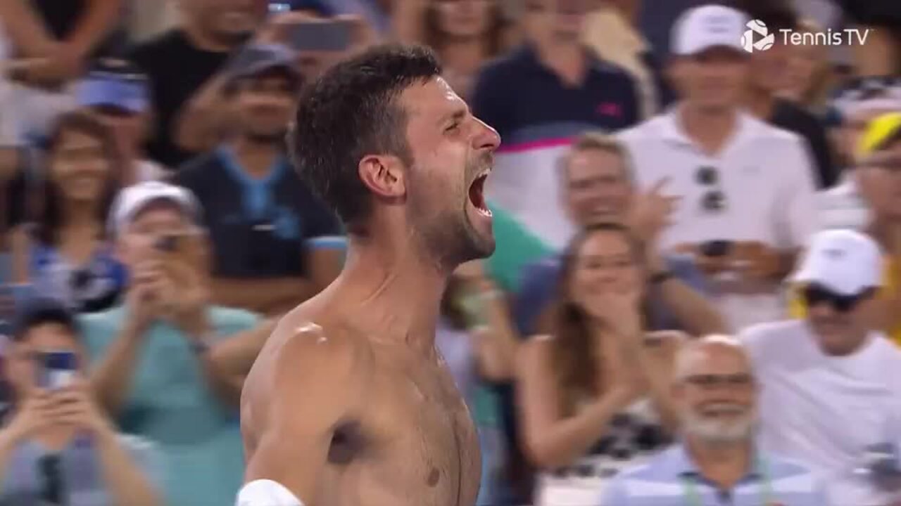 Novak Djokovic Wins Cincinnati Final Against Carlos Alcaraz 16x9