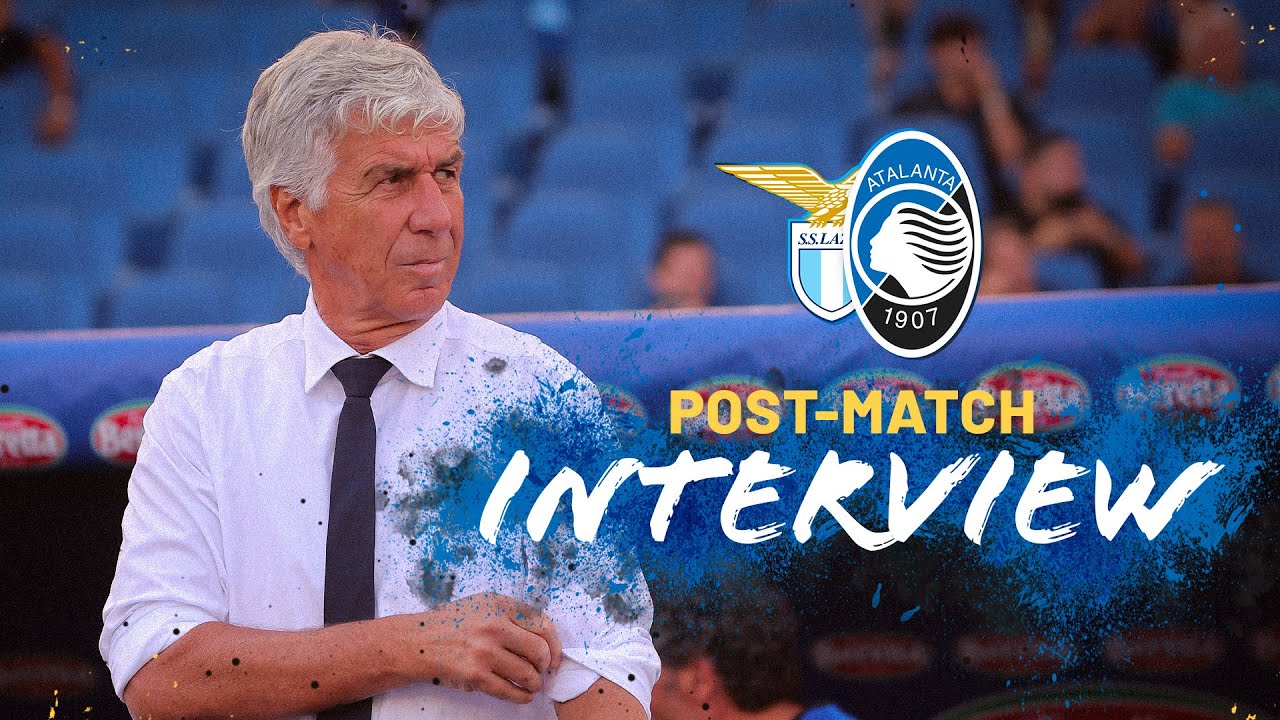 Serie A MD8 | Lazio 3-2 Atalanta | Wawancara Pascalaga Dengan Gian Piero Gasperini