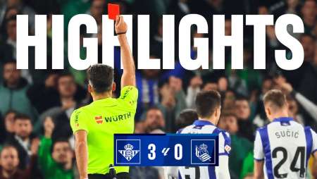 HIGHLIGHTS | LaLiga 24-25 Jornada 24 | Real Betis 3 - 0 Real Sociedad