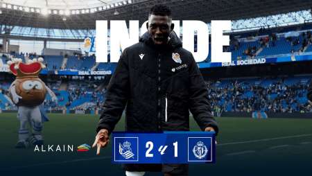 INSIDE | Kemenangan Penting! | Real Sociedad 2 - 1 Real Valladolid