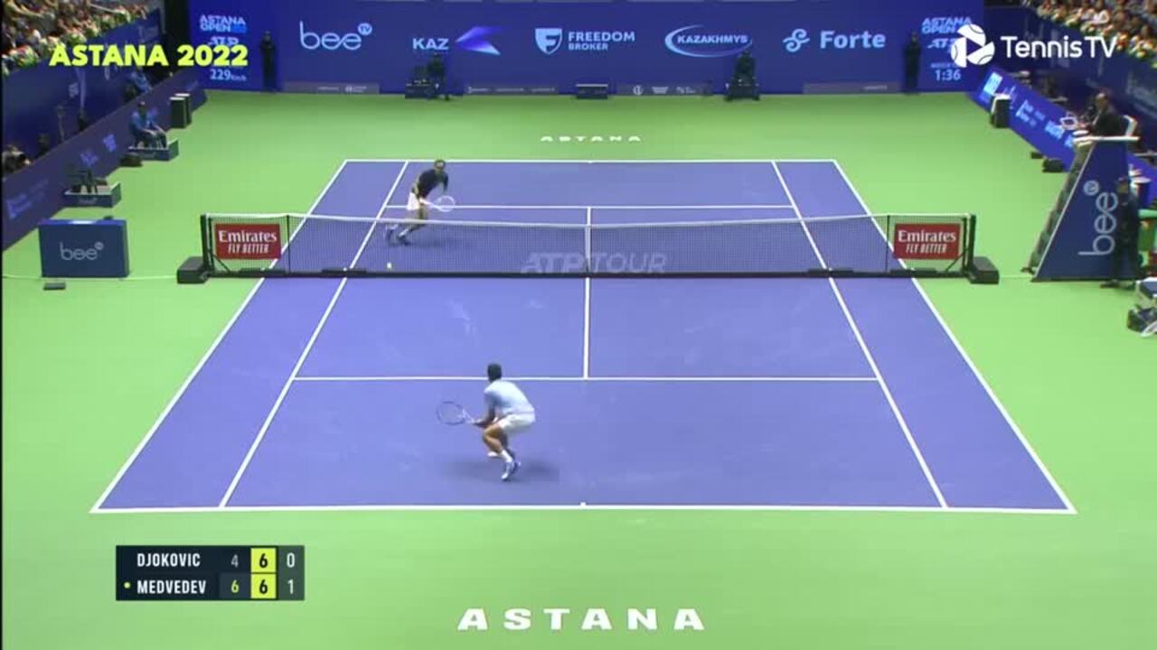 Best Point From Every Djokovic vs Medvedev ATP Match 16x9