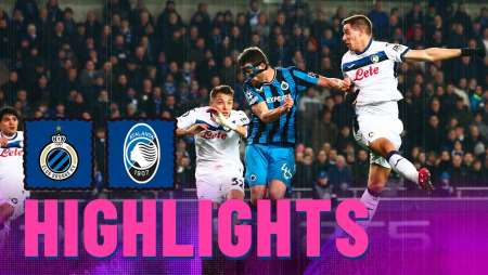 Takluk di Belgia 😟 | Club Brugge-Atalanta 2-1 | Highlight Play-Off Leg 1 #ChampionsLeague