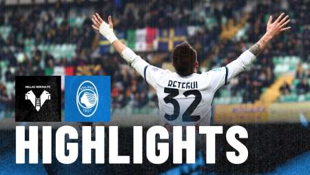 Atalanta ISTIMEWA 🖐️ | Hellas Verona-Atalanta 0-5 | Highlight #24 #SerieAEnilive