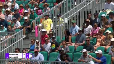 Cat Interrupts Williams vs Shnaider Match! _16x9.mp4