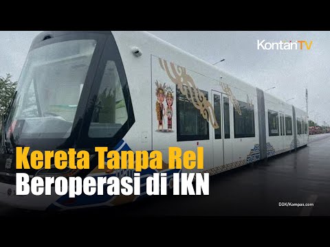 Trem Otonom IKN Akan Beroperasi pada 17 Agustus | Kontan News