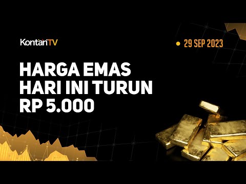 Harga Emas Hari Ini Turun Rp 5.000 per Gram (29/9), Cek Untung-Rugi Investor | KONTAN Harga Emas