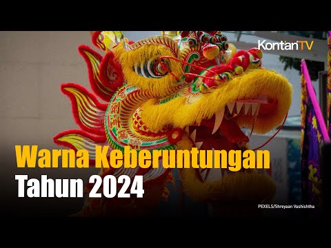 Warna Keberuntungan Tahun Baru Imlek Naga Kayu 2024 | KONTAN News