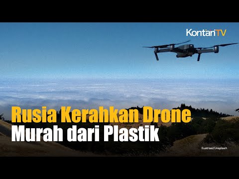 Rusia Kerahkan Drone Murah dari Plastik untuk jadi Mata Mata Pertahanan Udara Ukraina | Kontan News
