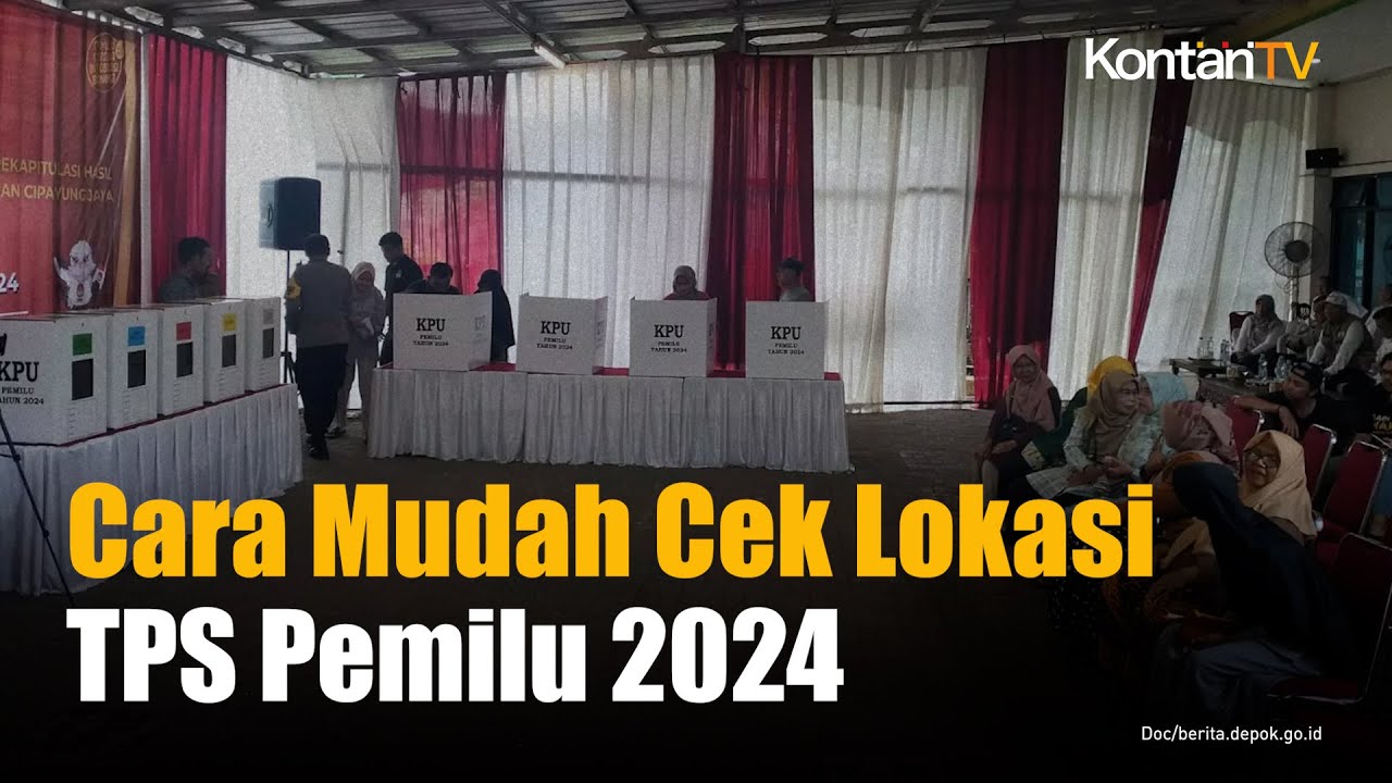 Cara Mudah Cek Lokasi TPS Pemilu 2024, Sudah Tahu? | KONTAN News