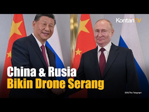 China dan Rusia Kolaborasi Bikin Drone Serang untuk Menyerang Ukraina | Kontan News
