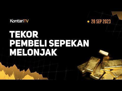 Harga Emas Kian Ambrol (28/9), Tekor Pembeli Sepekan Melonjak | KONTAN Harga Emas