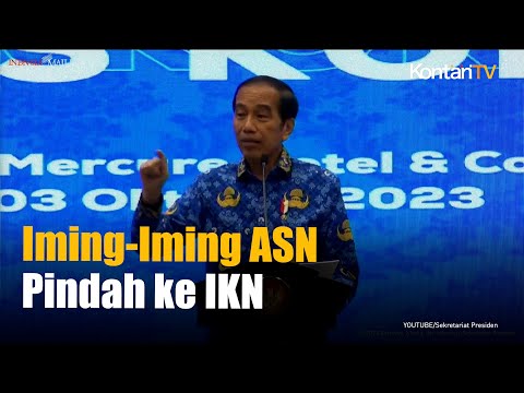 Presiden Jokowi Pastikan Ada Insentif Bagi ASN yang Pindah ke IKN