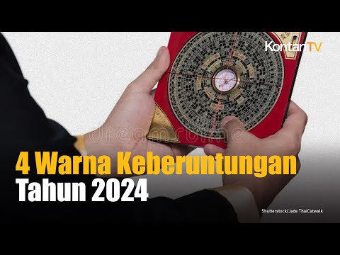 Catat! 4 Warna Keberuntungan Tahun 2024 | Kontan News