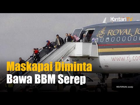 Yordania Meminta Maskapai Membawa Bahan Bakar Serep di Tengah Ketegangan Iran-Israel | KONTAN News