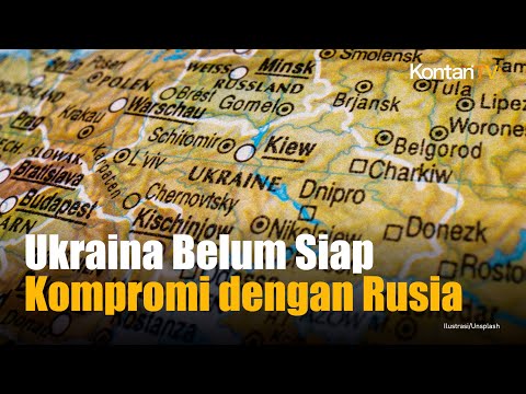 Zelensky Ukraina Belum Siap Berkompromi dengan Rusia Kontan News
