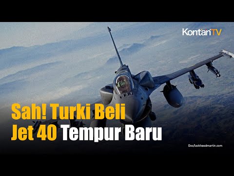 Amerika Setuju Jual 40 F-16 baru dan mondernisasi 79 jet tempur lama untuk Turki senilai US$ 23 Mili