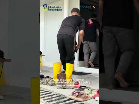 Mesjid Hunian Pekerja Konstruksi IKN #kontantv #mesjid #ikn #hpk