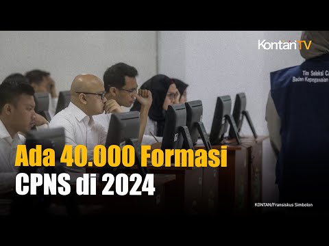 Pemerintah Buka 40.000 Formasi CPNS di 2024, 5% untuk Ditempatkan di IKN | KONTAN News