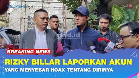 Rizky Billar Laporkan Akun-Akun Yang Menyebarkan Berita Hoax Dirinya & Keluarganya