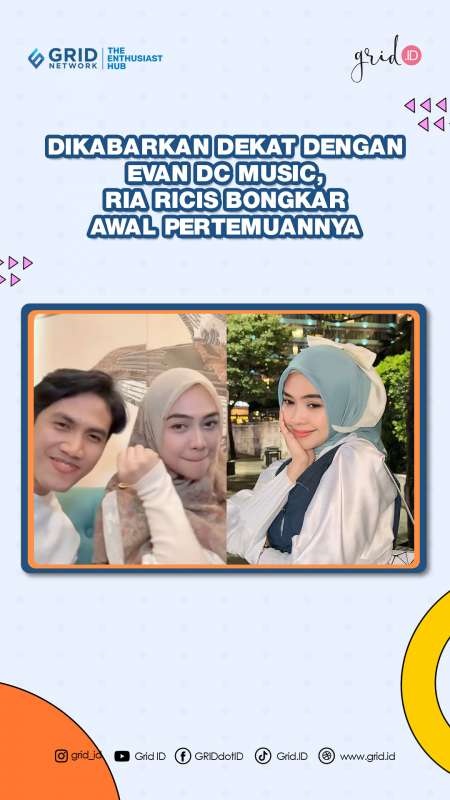 Ria Ricis Bongkar Status Hubungannya dengan Evan DC Music