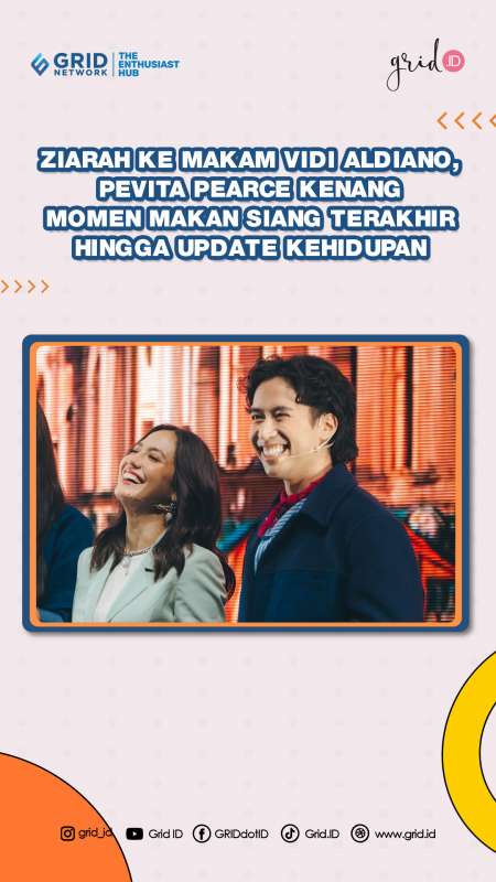 Pevita Pearce Ungkap Kenangan Terakhir dengan Vidi Aldiano