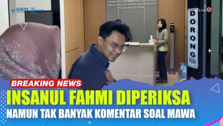 Insanul Fahmi Tak Banyak Komentar Saat Datang Ke Polda Metro Jaya Untuk Jalani Pemeriksaan