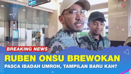 Ruben Onsu Kini Tampil Brewokan Pasca Pulang Ibadah Umroh