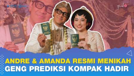 Andre Taulany Resmi Menikah Dengan Amanda Rigby, Geng Prediksi Jadi Groomsmen