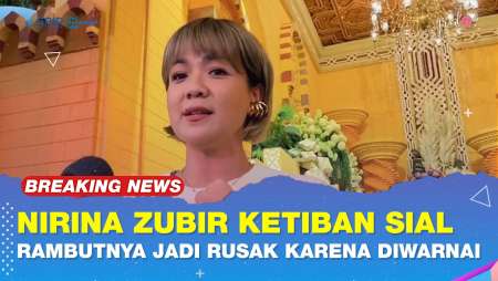 Nirina Zubir Kena Apes Rambut Yang Niatnya Diwarnain Malah Rusak Parah