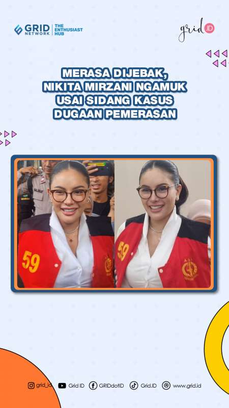Nikita Mirzani Ngamuk Usai Sidang