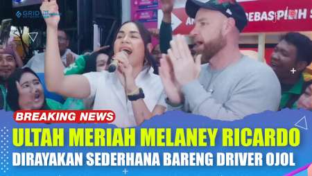 Momen Keseruan Melaney Ricardo Rayakan Ulang Tahun Bareng Temen-Temen Ojek Online