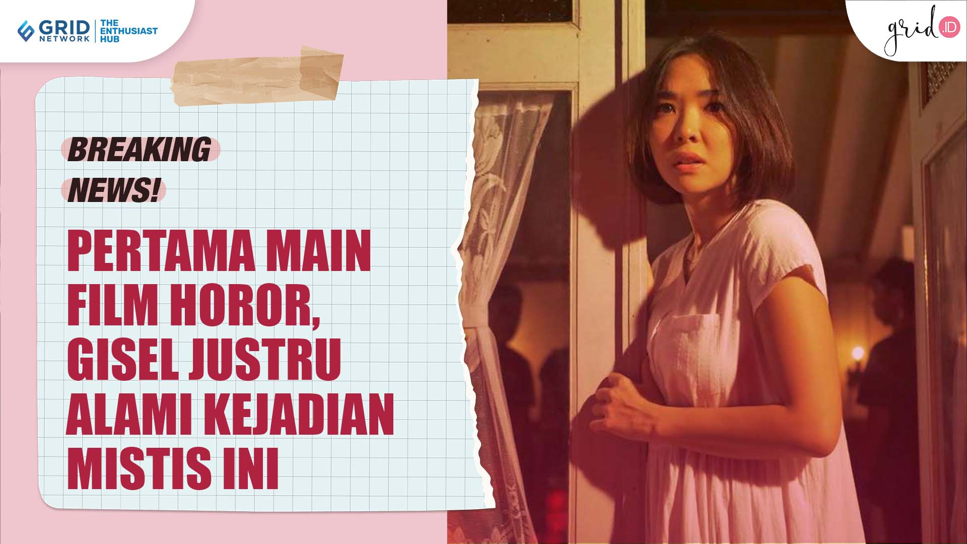 Pertama Kali Main Film Horor, Gisella Anastasia Malah Alami Kejadian Mistis